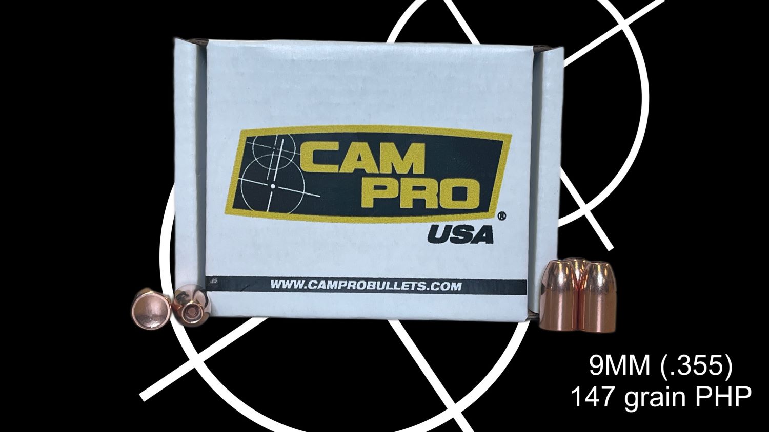 CamPro 9mm 147 Grain Hollow Point The Ammo Store Online Shop The 