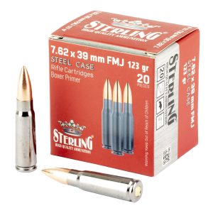 7.62 x 39 123 Grain FMJ 20 Count Box